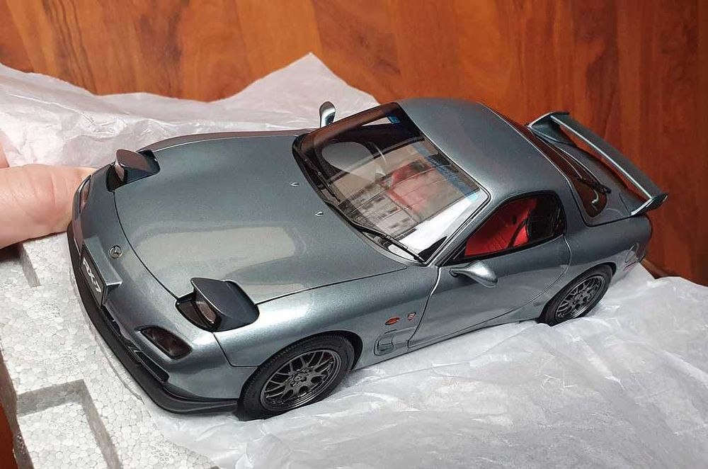 Macheta 1:18 Mazda RX-7 Spirit R de la Polar Master (nu Autoart)