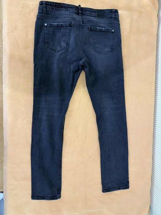 Мъжки черни дънки teodor