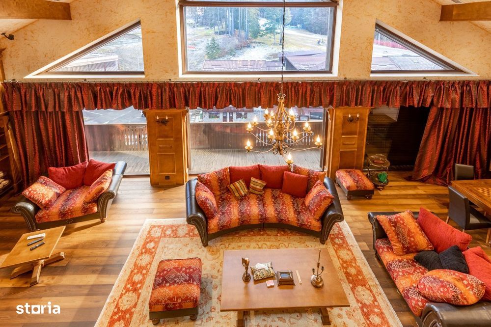 Penthouse spectaculos la baza partiei Clabucet , Predeal, Brasov