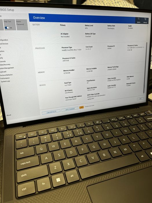 VAND Dell Precision 5490 – Ultra 7 165H / RTX 2000 Ada / SSD 1 TB Nou