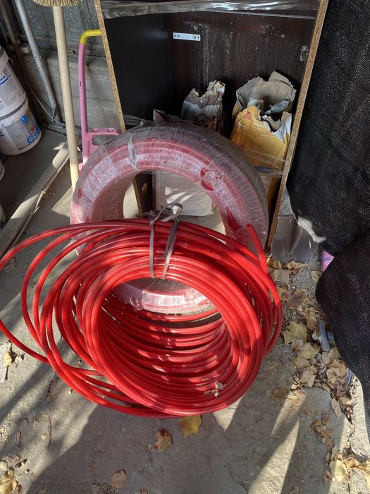 Трубы для теплого пола+около 100 метров подарок