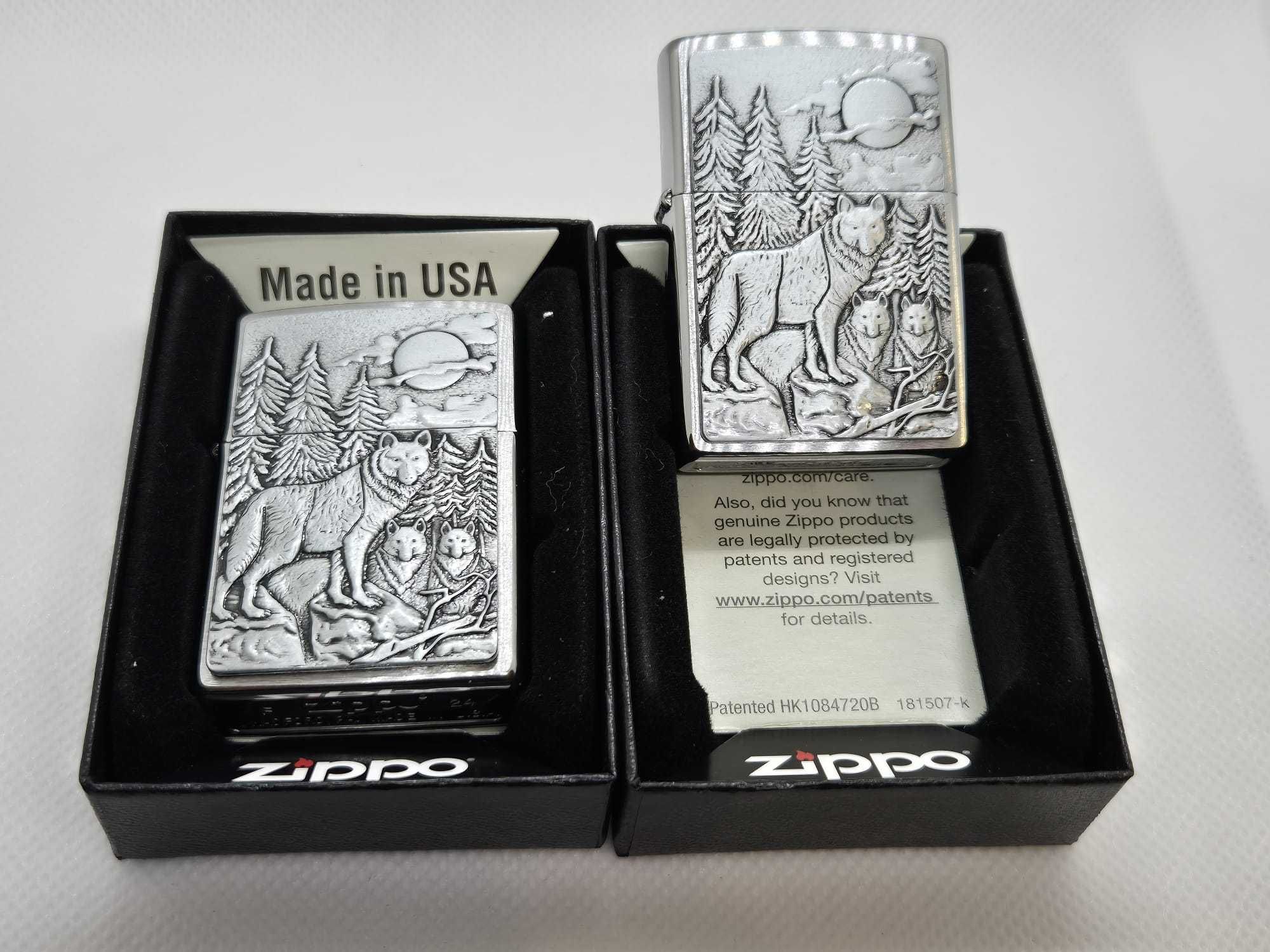 Bricheta Zippo 20855 Timberwolves gravata Made in USA