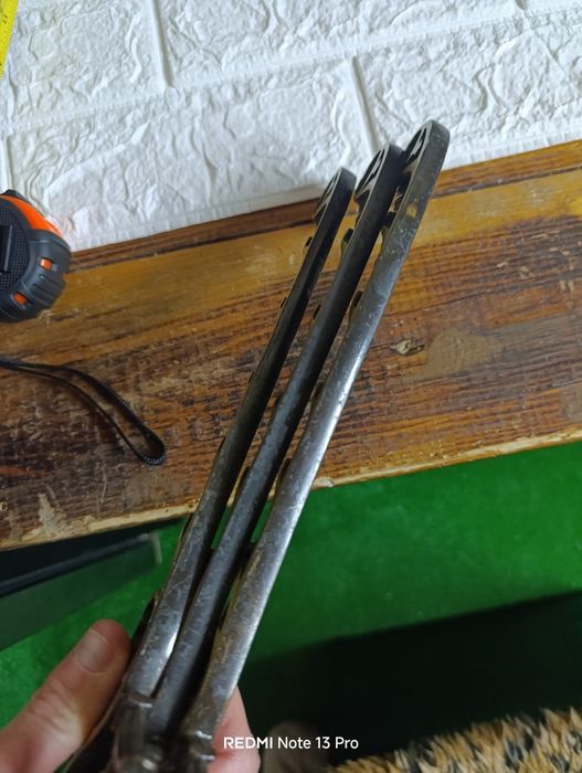 Vintage плътни бронзови закачалки