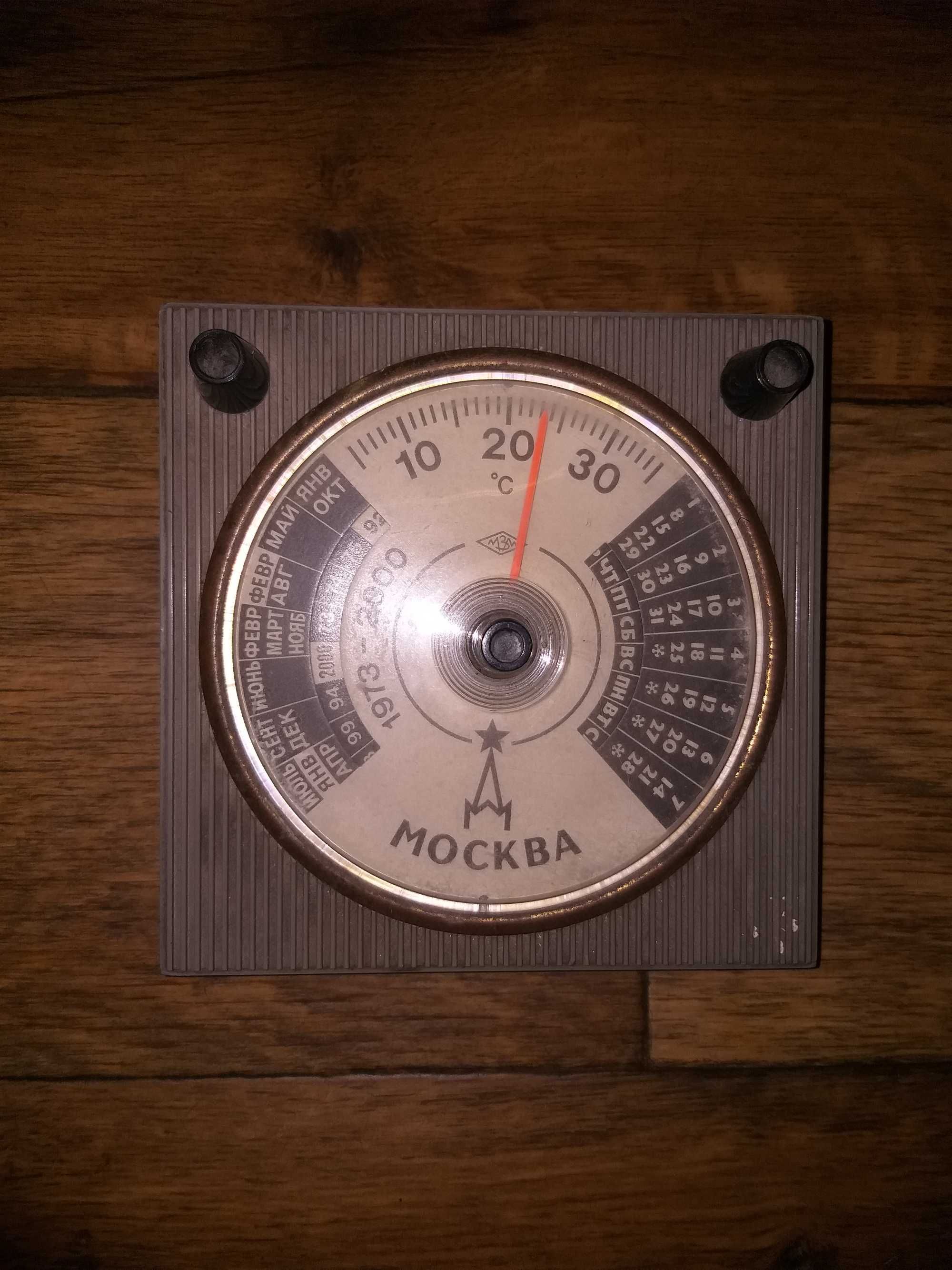 Термометр-подставка для ручек настольные советские