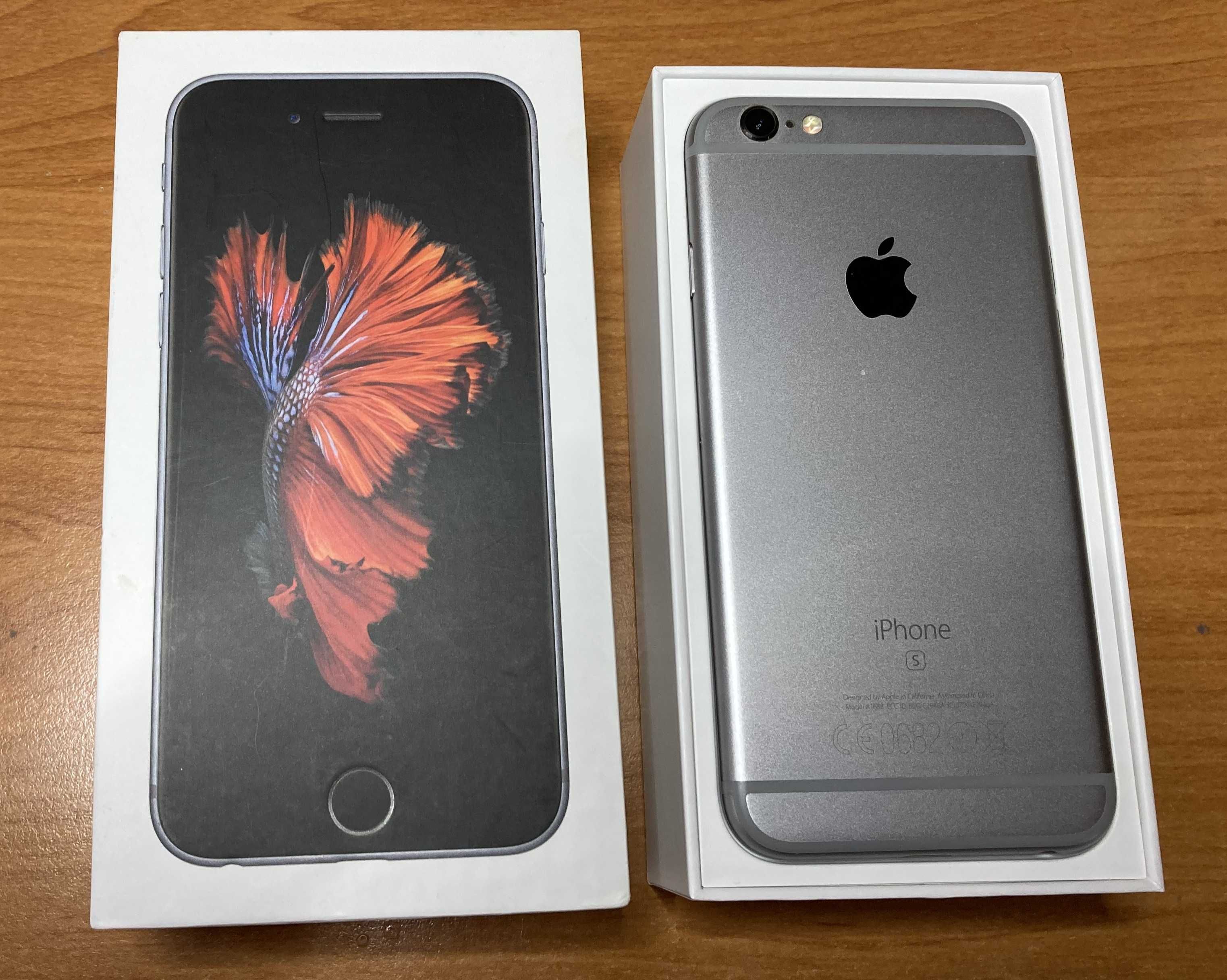 iPhone 6s 64 Gb Space Gray neverlock la cutie + accesorii