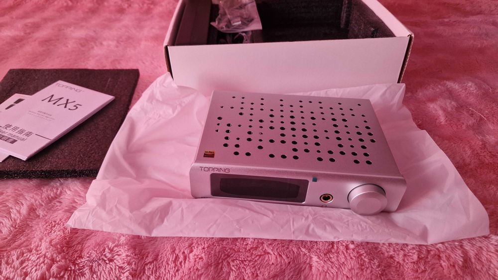 Amplificator integrat DAC ESS ES9018 Topping MX5 - 2 x 55W 4Ω