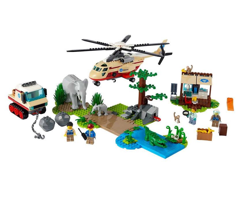 НОВО LEGO City Wildlife 60302 - Спасителна операция в дивото