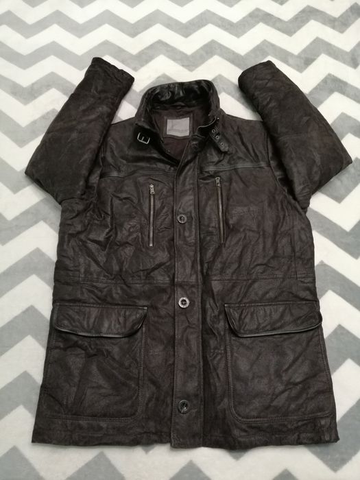 MILESTONE geacă piele 56 bărbați autentică URBAN | transport GRATUIT‼️