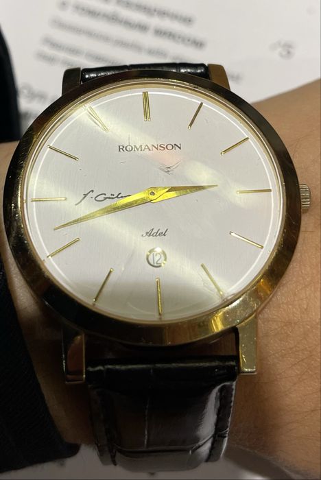Часы Romanson, лимитированная серия с подписью.