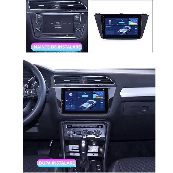 Navigatie VW Tiguan 2017-2019, Android 14, 10INCH, 4GB RAM/64GB ROM
