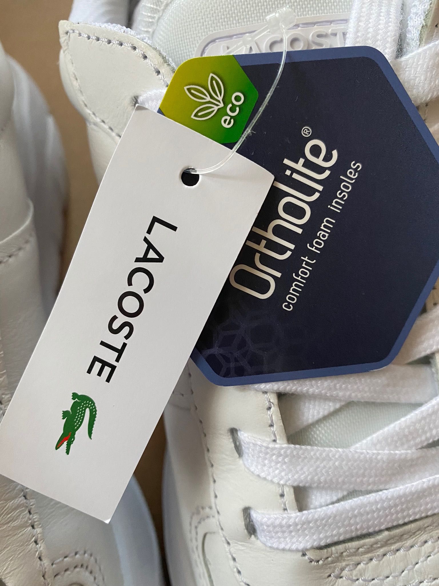 Lacoste Ortholite sneakers de piele marimea 37,5