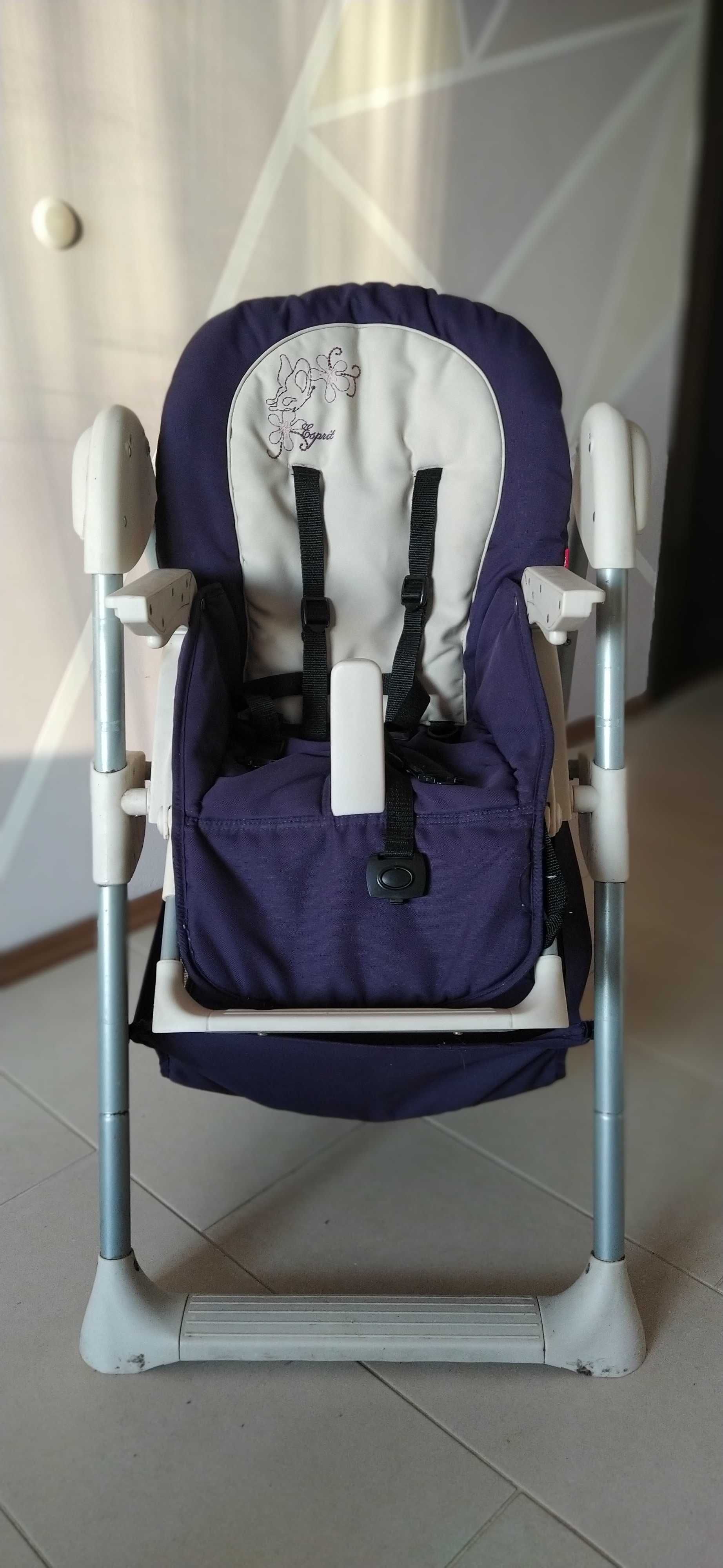 Детско столче с табла за хранене и кош за принадлежности Esprit