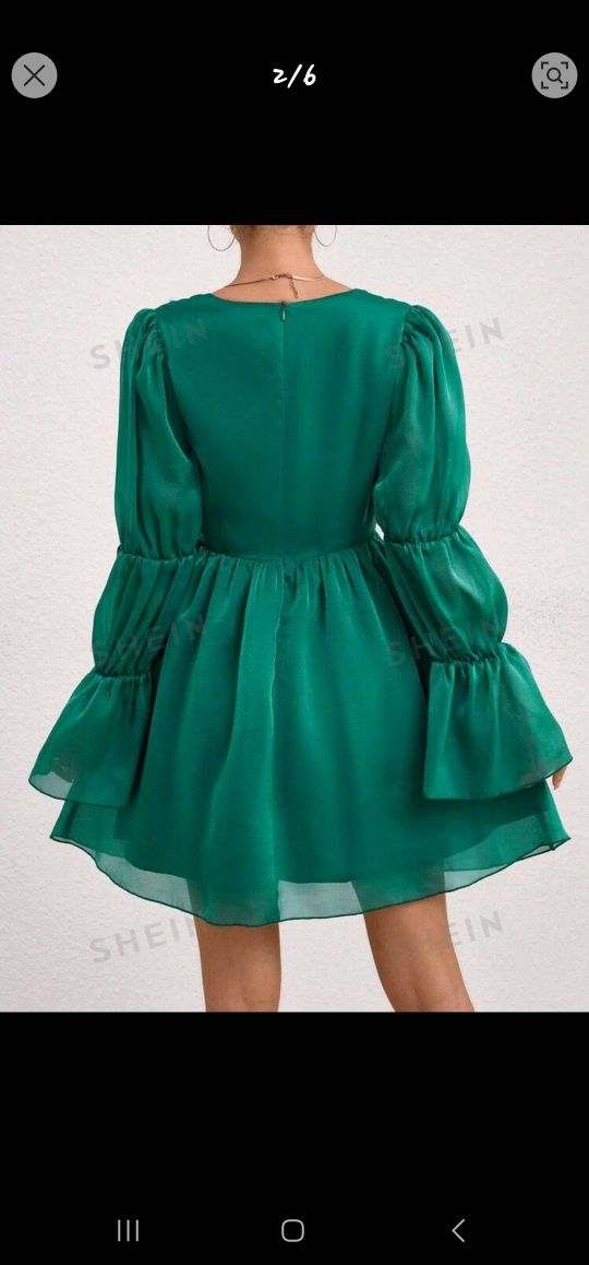Rochie verde noua marimea S