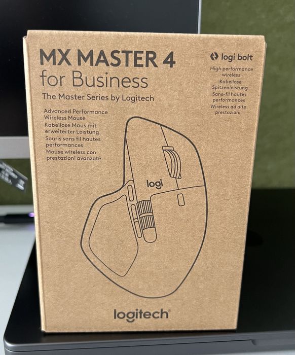 Logitech Mx Master 4 for business, sigilat