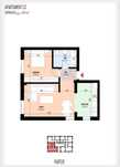 Apartament cu 2 camere, 54.1 mp, Sos. Alexandriei