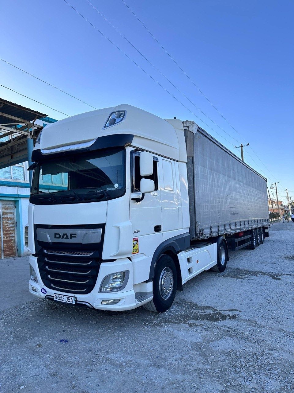 DAF XF 530FT EURO 6/2018 йил + SCHMITZ Прицеп Сотилади