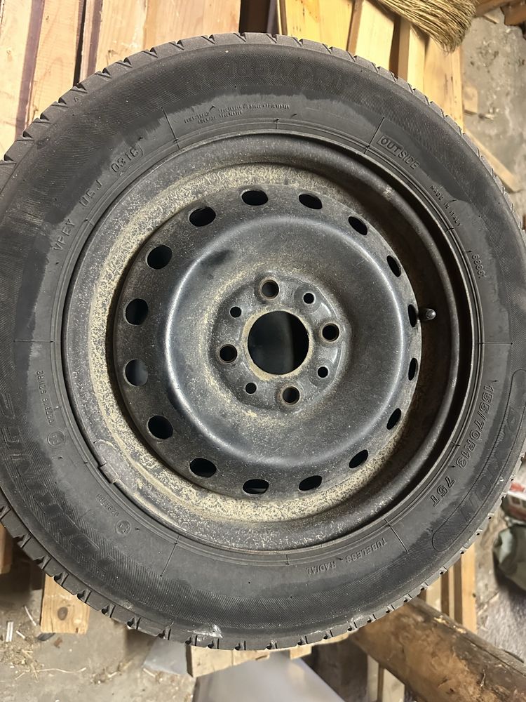 Гуми с джанти за Фиат 13R 155/70/13