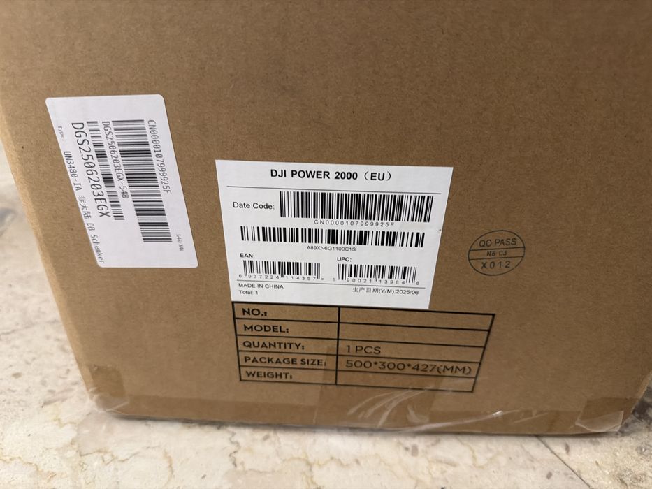 Baterie camping rulota panouri solare dji power 2000 nou sigilat