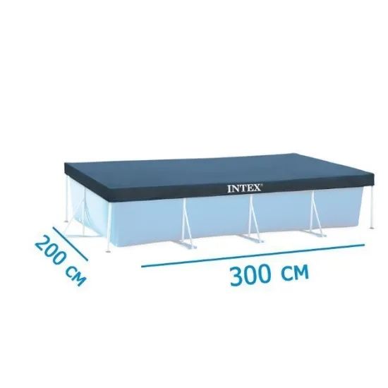 Intex тент для прямоугольного бассейна, 300x200см Intex 28038
