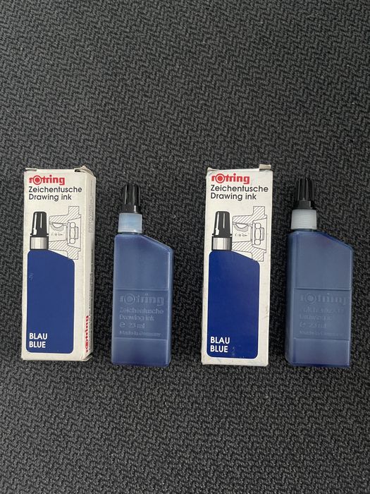 Cerneală Rotring Isograph Albastru – Nouă, Originală, 23ml
