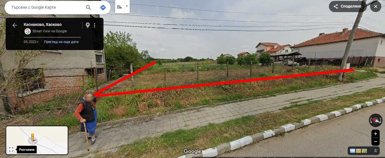 Продава се Парцел в с. Каснаково, Област Хасково - 1107 кв.м за 92 €/кв.м - Снимка #3