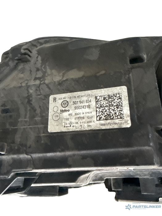 Far dreapta VOLKSWAGEN GOLF 7 5G1, BE1 2012 - > 5g1941034