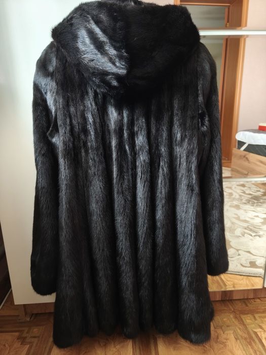 Шуба норковая б.у