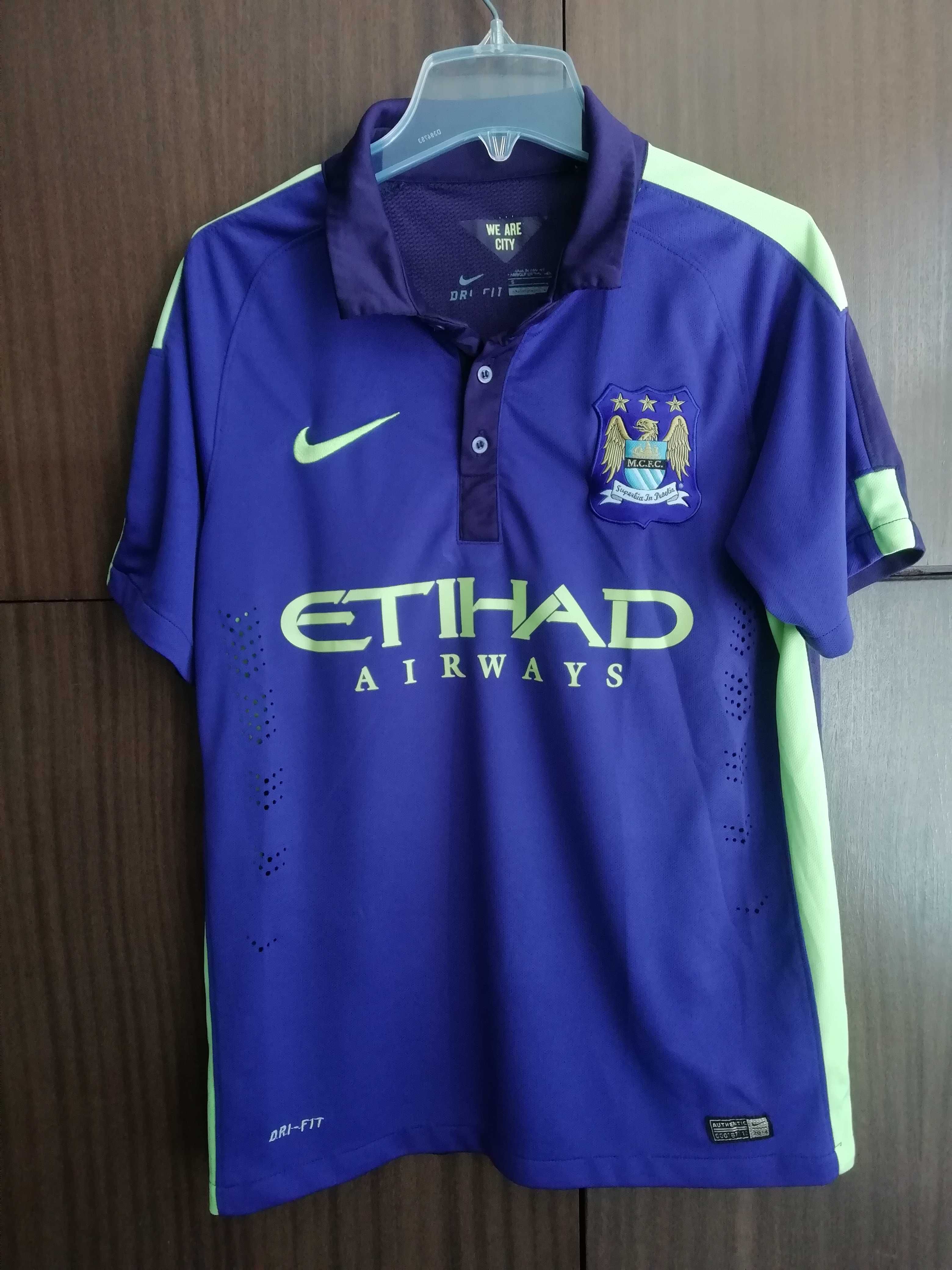 Манчестър Сити Nike оригинална тениска фланелка Manchester City S