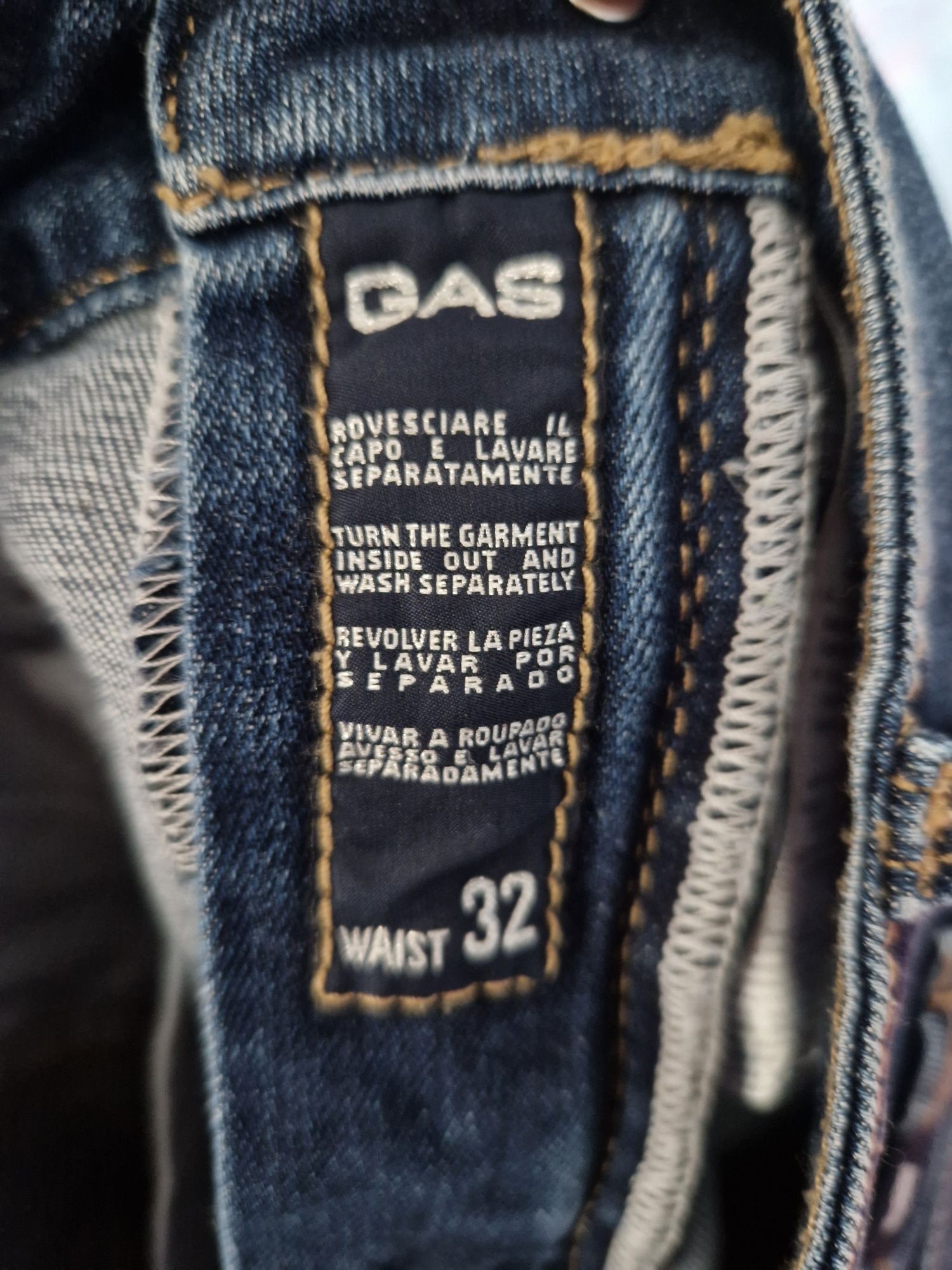 Запазени мъжки маркови дънки GAS,Lewis,GAP,DENIM,Capasca