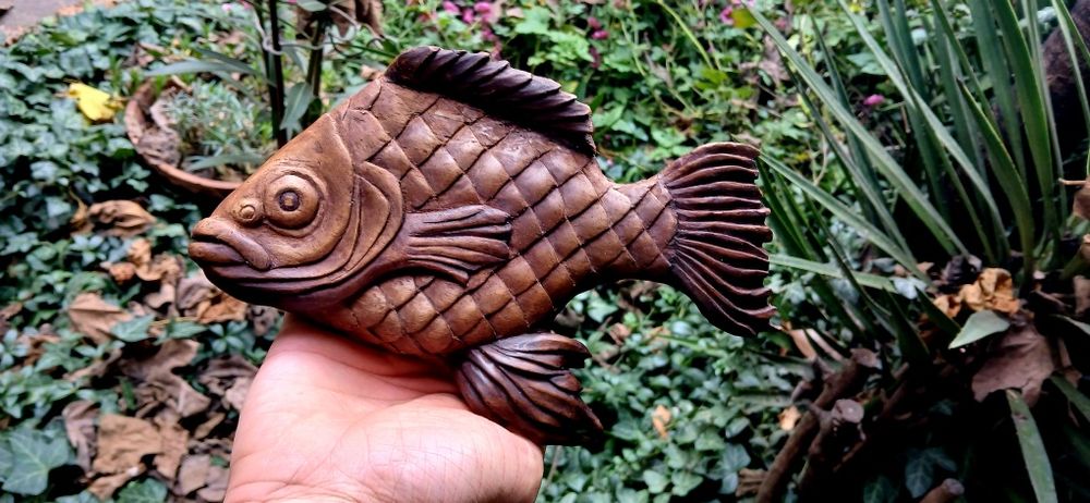 Две Пана риба гъбки - орех