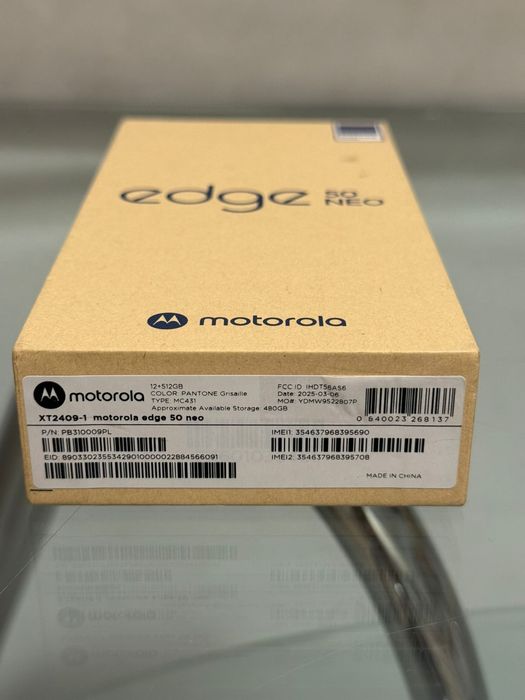 Motorola Edge 50 Neo - 512 GB Memorie 12 GB RAM / NOU SIGILAT