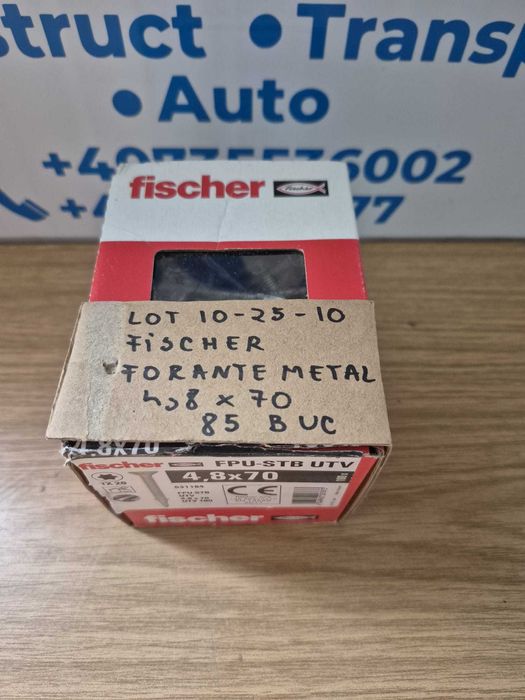 fischer forante metal 4.8x70 - lot 10-25-10