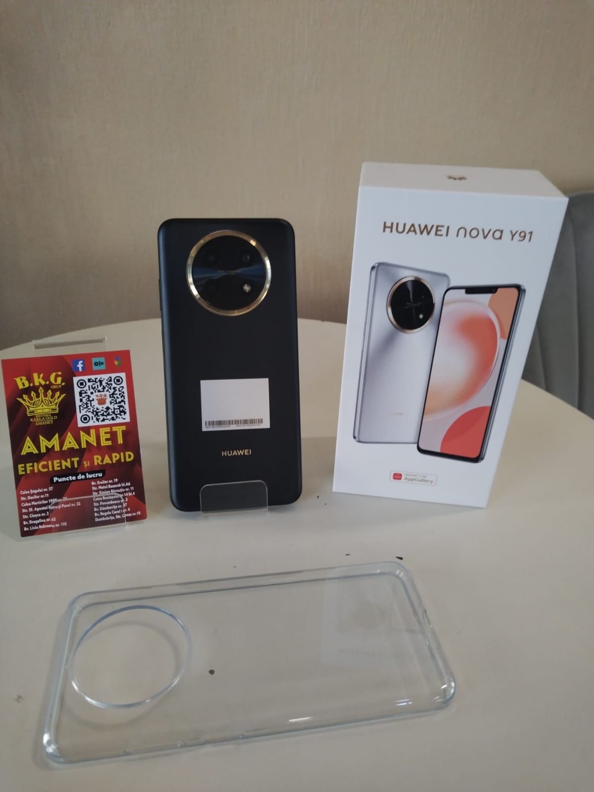 Huawei Nova Y91 Amanet BKG