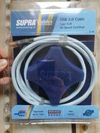 Cablu audio și transfer date  usb Supra