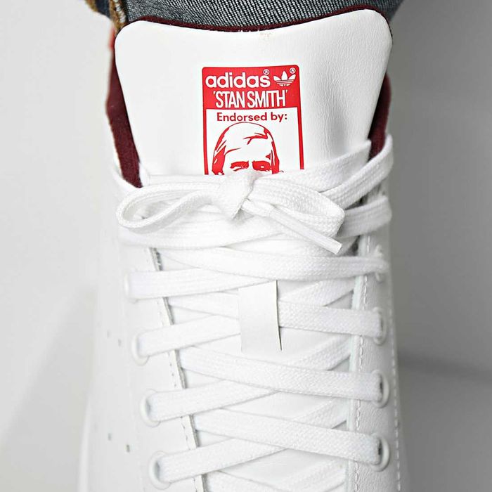 Оригинални кожени маратонки * ADIDAS STAN SMITH * EU39 1/3 - 46 2/3