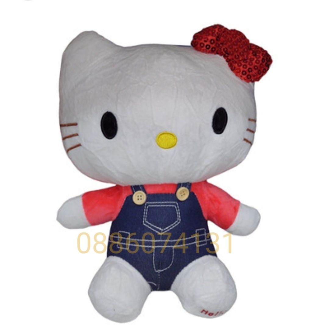 Голяма плюшена играчка Hello Kitty Sanrio, 50см Плюшена играчка Кити