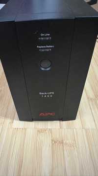 UPS APC BX1400U-GR, 1400 VA, 700 W, RJ11, Line-interactive