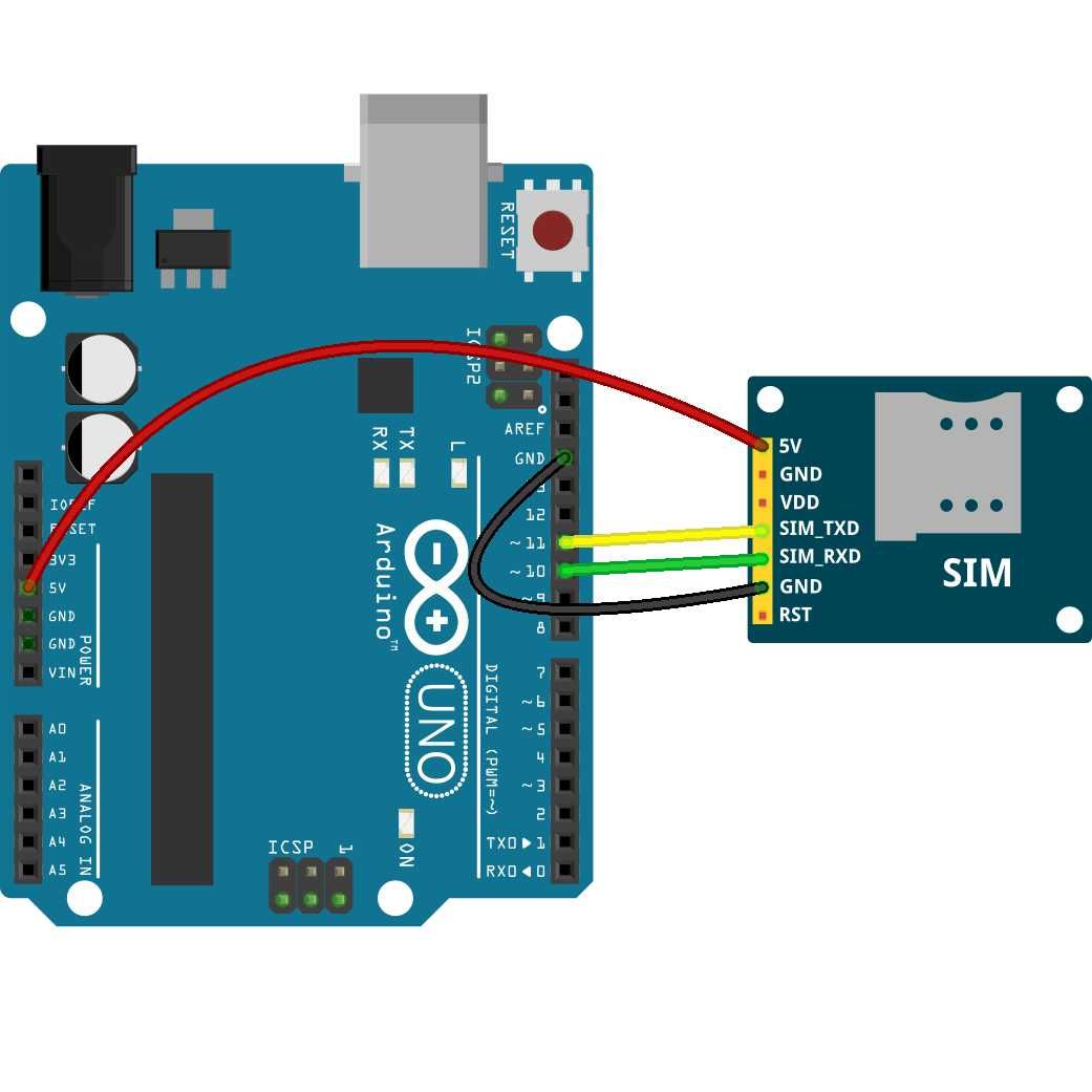 Модуль GSM  GPRS Arduino Goouuu Tech IOT-GA6-B