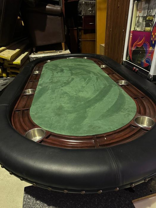 Masa poker originala + 4 fotolii rotative