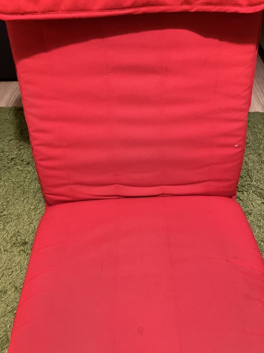 Червена възглавница за Poang кресло IKEA