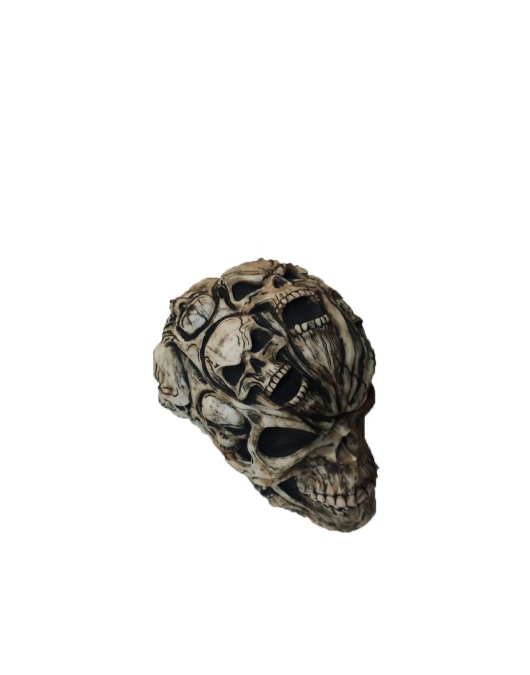 Craniu Uman Decoratiune Halloween goth rock metal punk unic handmade