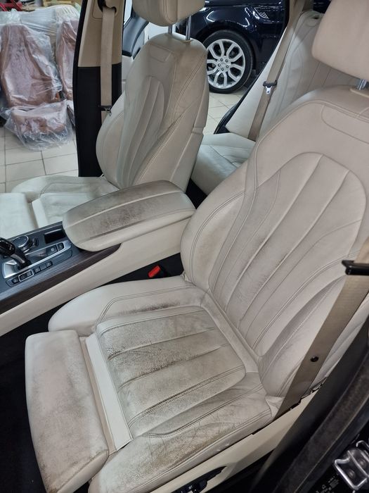 Interior Scaune Bmw x5 f15 reconditionare vopsire piele