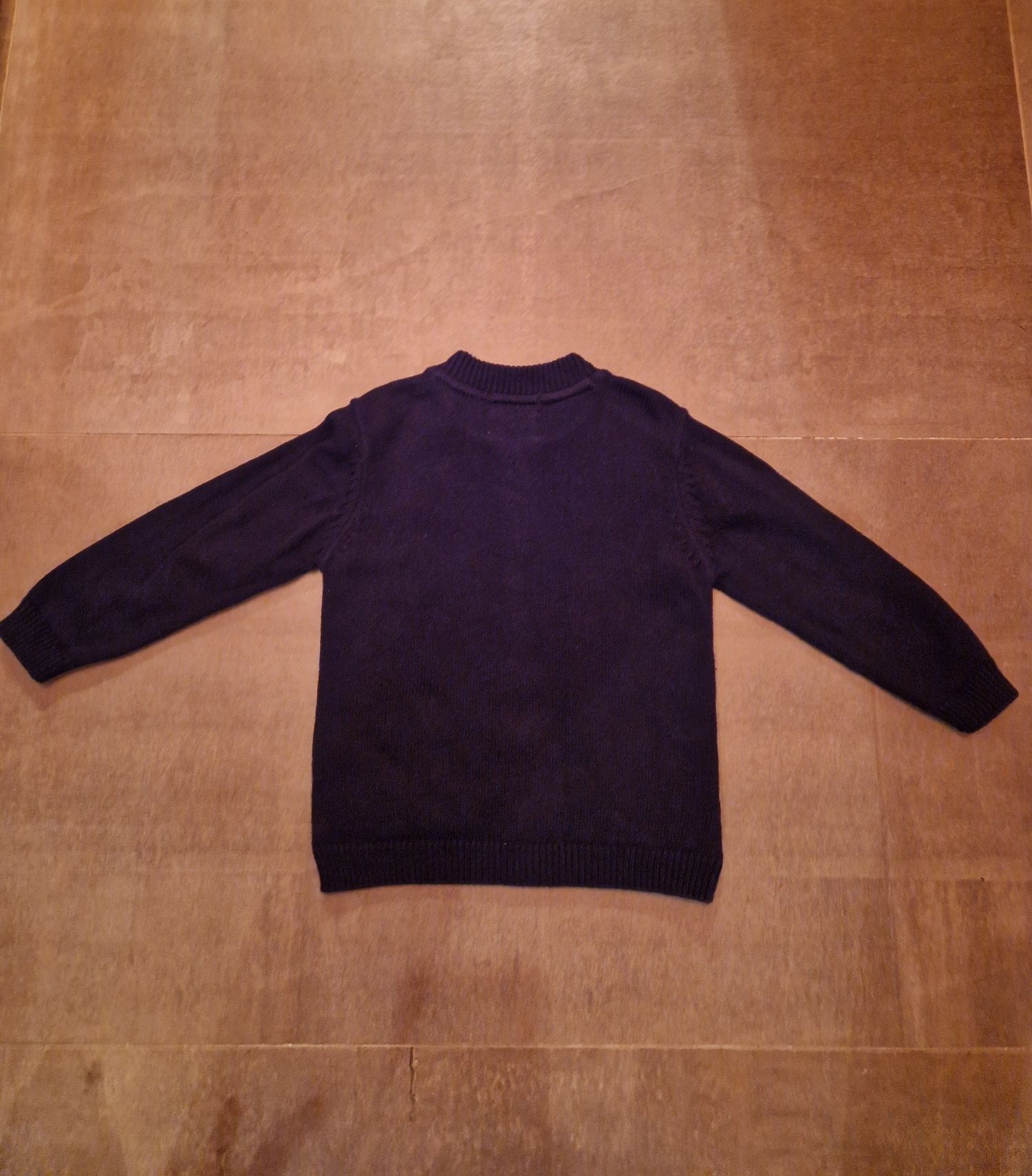 Pulover din tricot bleumarin Zara mărimea 104