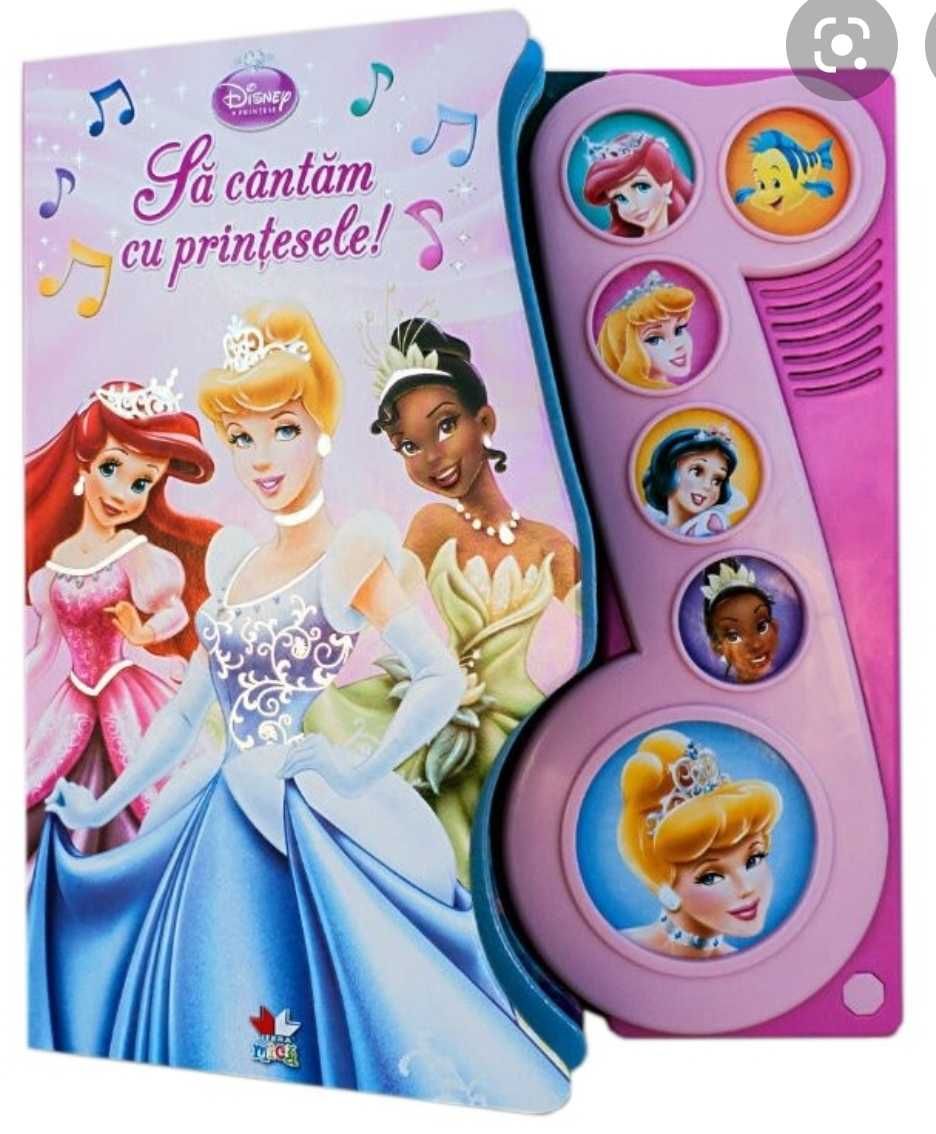 Carte cu sunete - Disney. Sa cantam cu printesele!