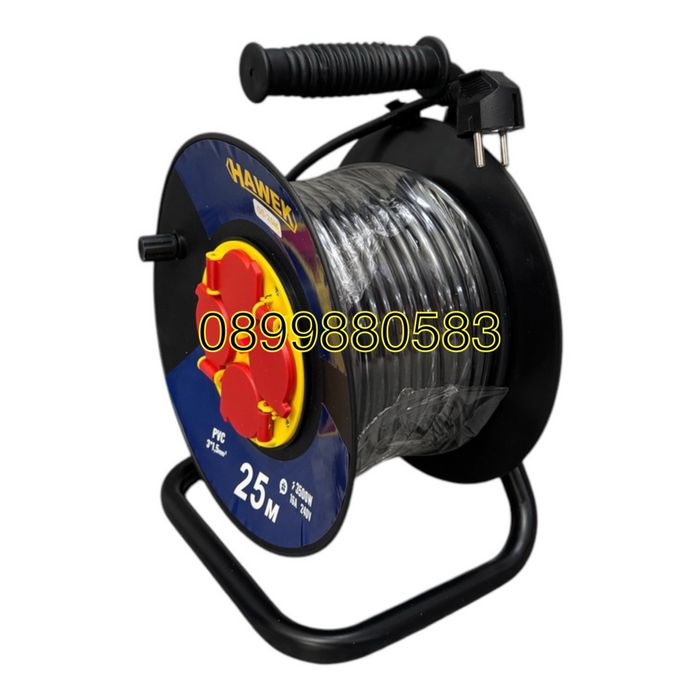 Удължител на макара с кабел HAWEK , 25м