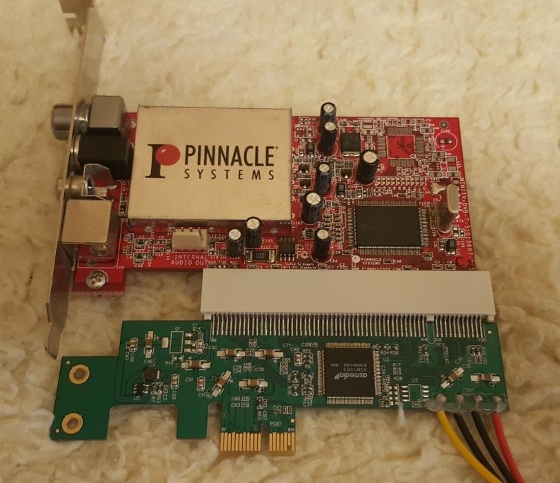 Adaptor PCI-e 1X la PCI de tip vechi