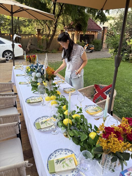 Белая скатерть, из водоотталкивающего текстиля