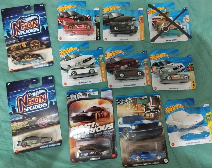 Hot wheels колички