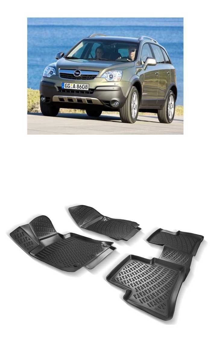 Гумени стелки RizLine съвместими с Opel Antara 06-16