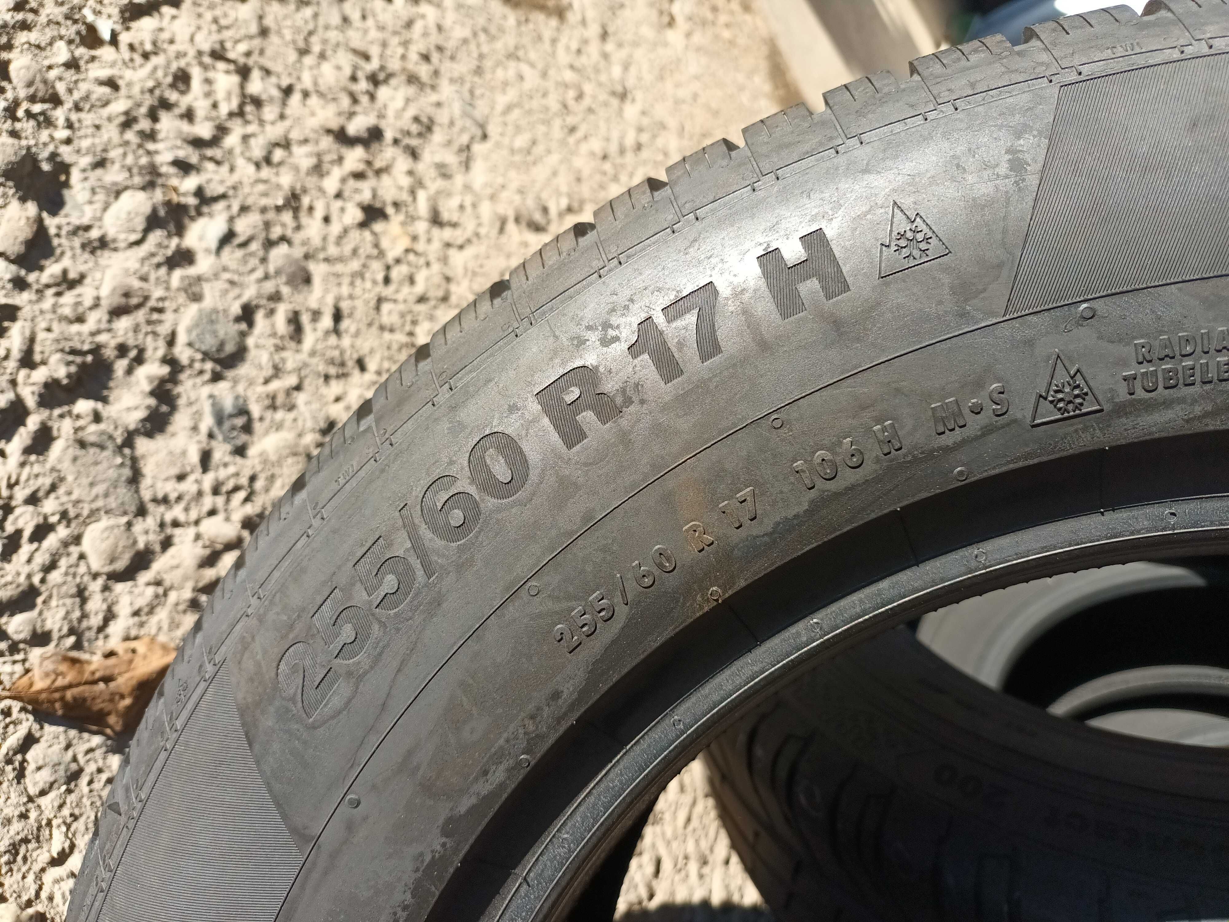 2 Нови зимни гуми 255/60 R17 Continental Winter TS850P SUV 106H M+S